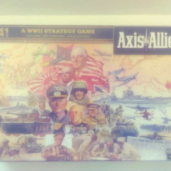 Avalon Hill | Toys | Axis And Allies 941 A World War Ii Strategy Game ...